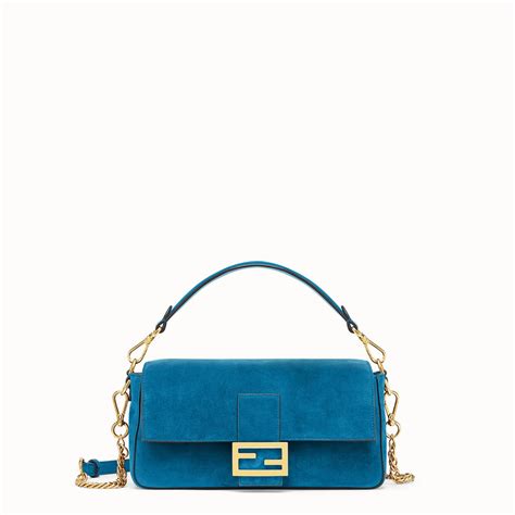 fendi blue baguette|street style fendi baguette.